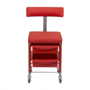 Стул мастера "КАРАТ ПЛЮС" со спинкой