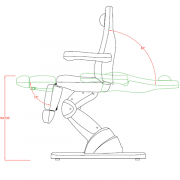 Кресло косметологическое МК45