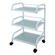 Столик косметологический (металл/стекло) - н03