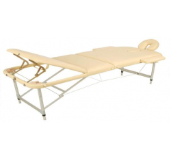 Массажный стол складной алюминиевый JFAL03 (3-х секционный)
