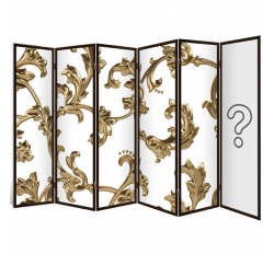 Ширма-перегородка "Закат" 6 секций