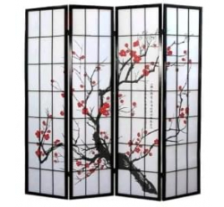 Ширма "Сакура" венге