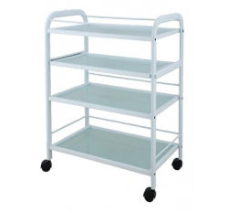 Столик косметологический (металл/стекло) - н05