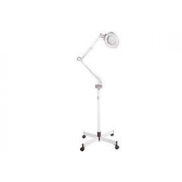 Лампа-лупа 5 / 8 дптр. Люминисцентная. На штативе.