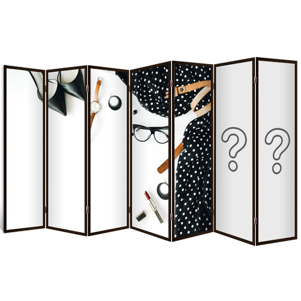 Ширма-перегородка "Рассвет" 7 секций