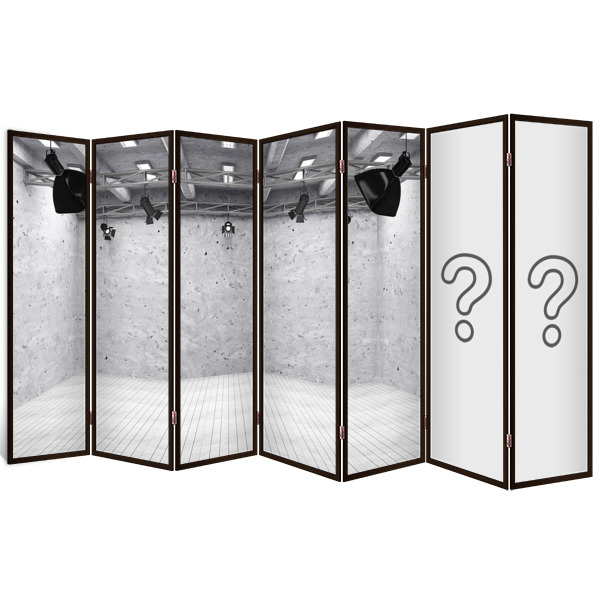 Ширма-перегородка "Рассвет" 7 секций