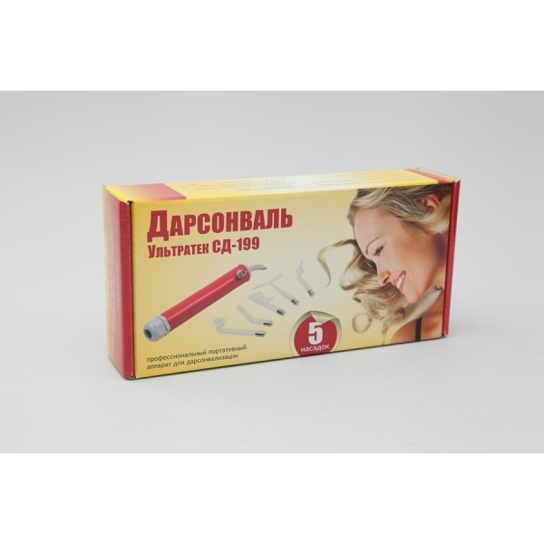 Аппарат Дарсонваль Ультратек СД-199, 5 насадок
