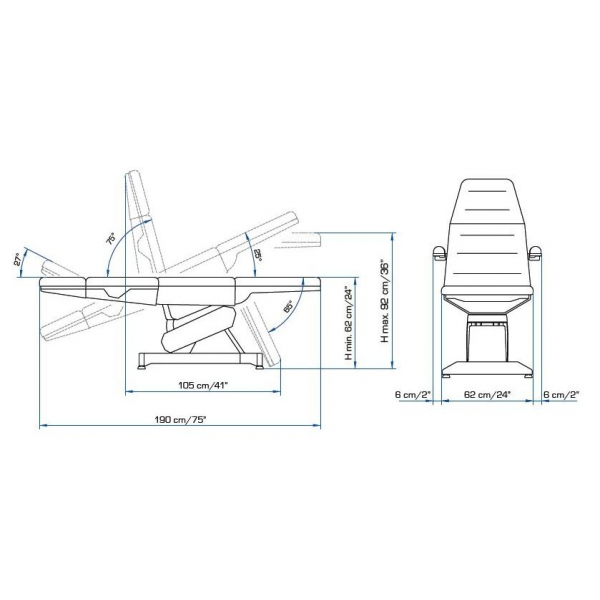 Косметологическое кресло "LEMI 4"