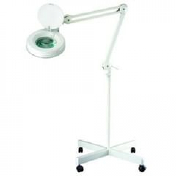 Лампа лупа 5х на штативе комплект